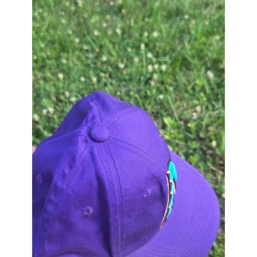 VINTAGE Arizona Diamondbacks Snap Back MLB Baseball Hat Cap Purple Retro